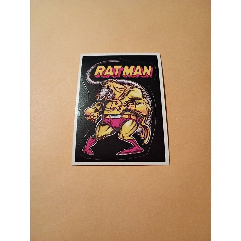 1983 General Mills Zero Heroes Trading Card Sticker Card Vintage #7